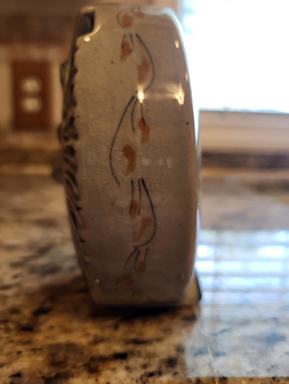 1960s Lion Valley MCM 4.75 x 5 Inch Stoneware Planter - Picture 4 of 11